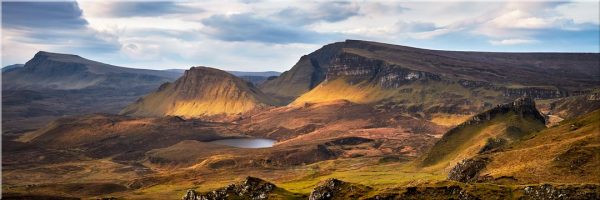 Cleat and Dun Dubh Quiraing - 3 Panel Canvas