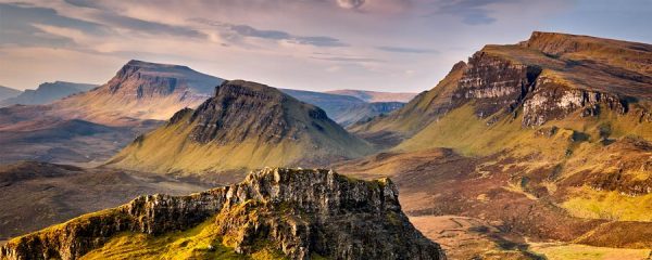 Trotternish Mountains Isle of Skye - Canvas Print