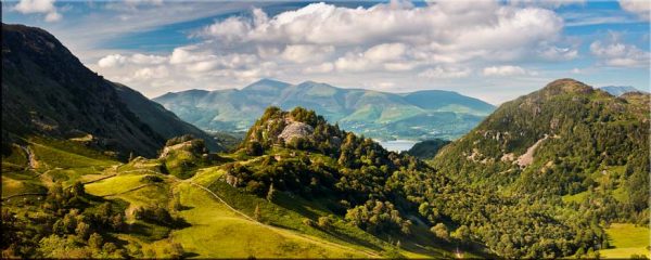 Castle Crag Summers Afternoon - Canvas