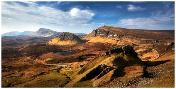 The Quiraing Range - Isle of Skye Print