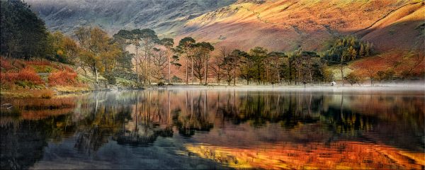 Golden Buttermere - Canvas Print