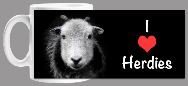 I Love Herdies Mug Wrap