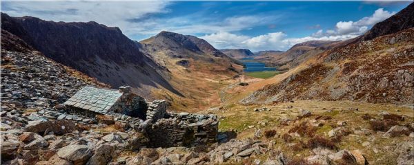 Warnscale Bothy and Buttermere Valley - Canvas Print