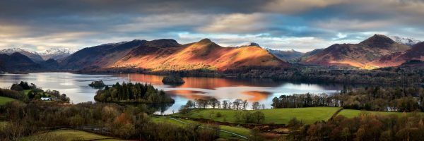 Cat Bells Morning Light - Canvas Print