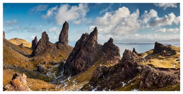 The Leaning Towers of Skye - Scotland Print