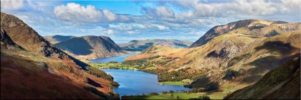 Buttermere Valley from Haystacks - Canvas