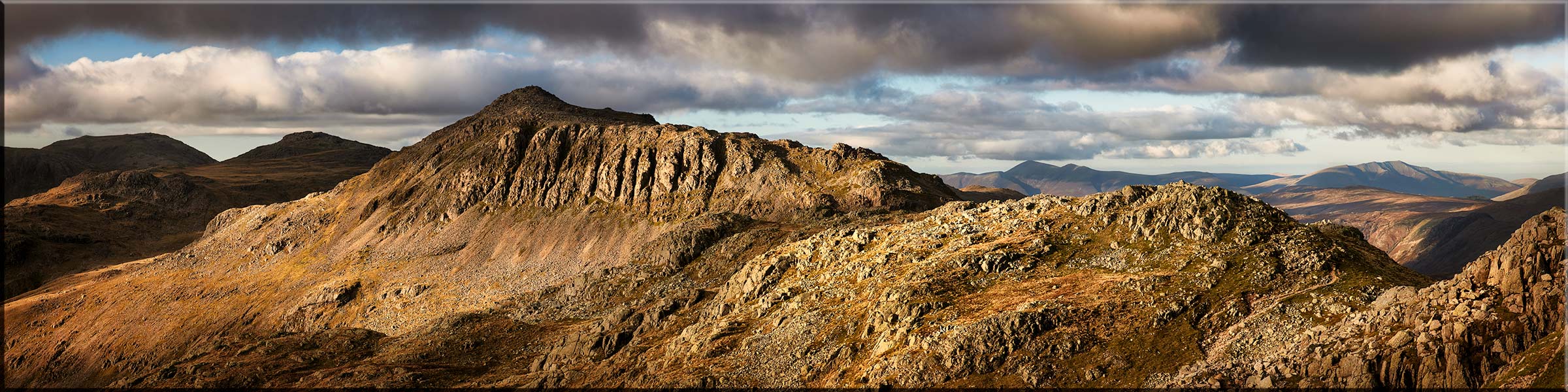 Bow Fell and Crinkle Crags - Canvas