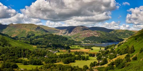 Summer Greens of Patterdale - Canvas Print