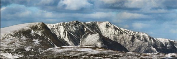 Blencathra Winter Panorama - Canvas