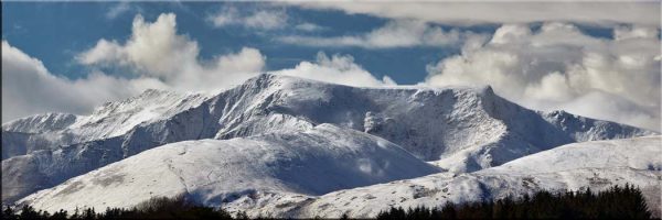 Blencathra the White Mountain - Canvas Print