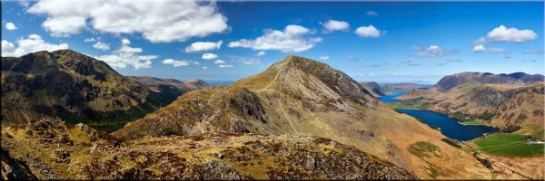 Pillar High Crag Buttermere - Canvas Print