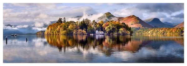 Rising Mists Derwent Water - Print