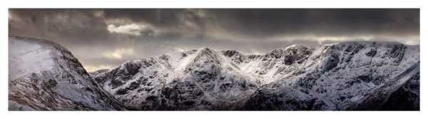 Dollywagon Pike Winter Panorama - Glossy Print