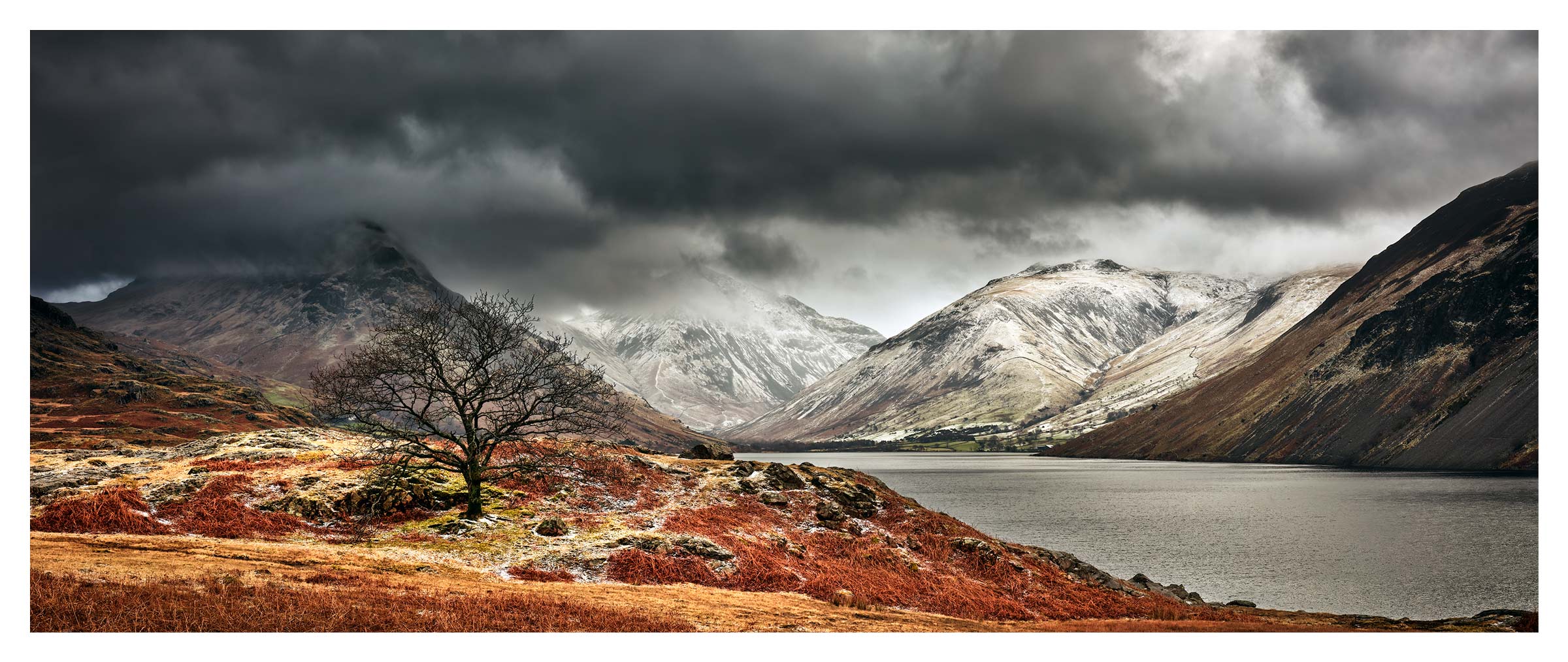 Winter Colours of Wastwater - Print