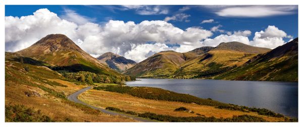 Road to the Mountains of Wasdale Glossy Print
