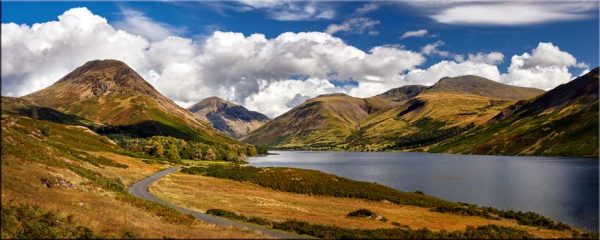 Road to the Mountains of Wasdale - Canvas