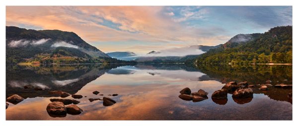 Ullswater Morning Mists Glossy Print