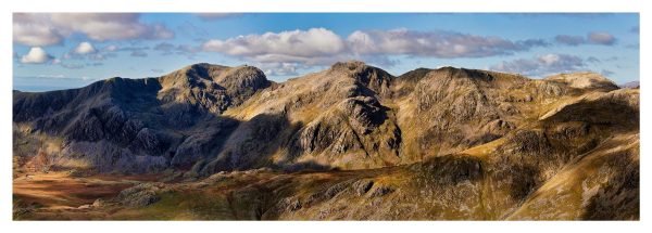 Sca Fell Range from Crinkle Crags - Glossy Print