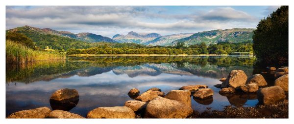 Elterwater Summer Reflections Glossy Print