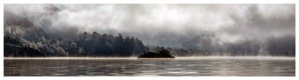 Frosty Misty Morning Ullswater - Glossy Print
