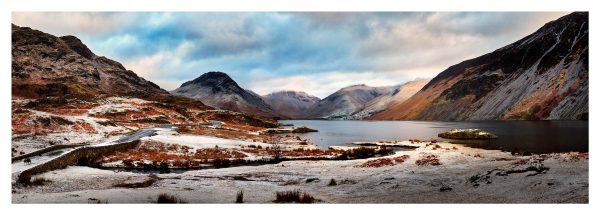 Snowy Day at Wastwater - Glossy Print