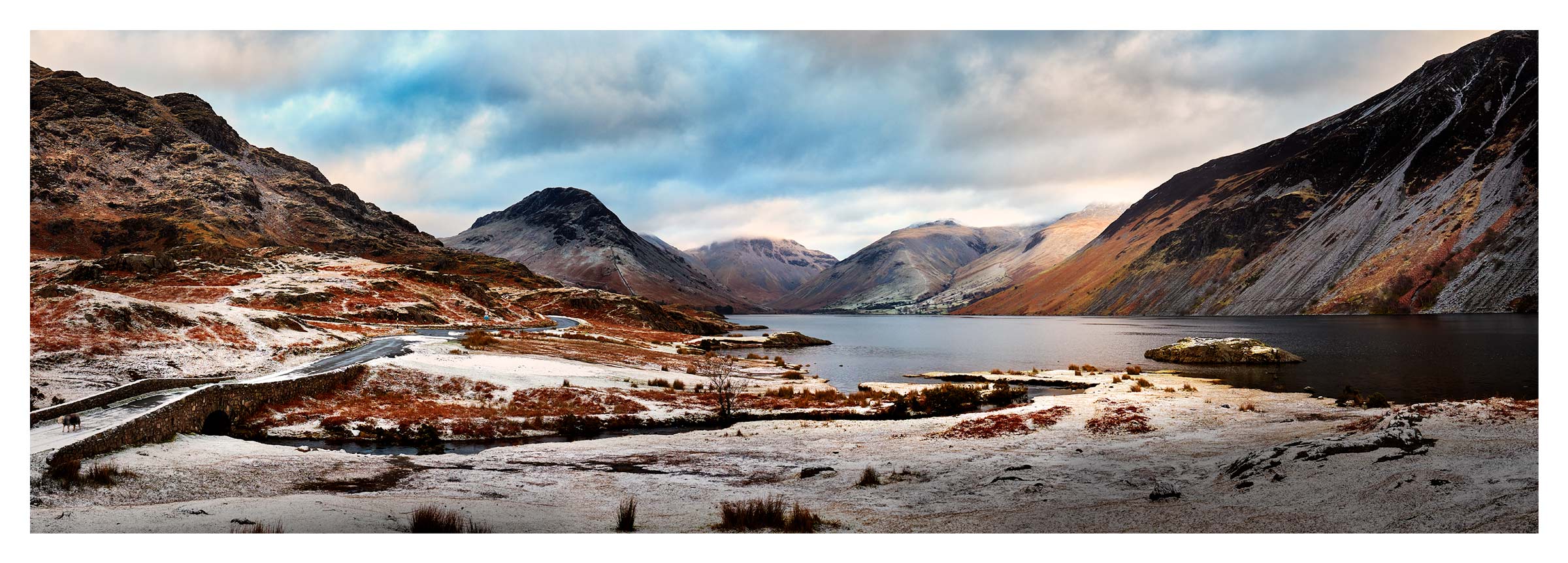 Snowy Day at Wastwater - Print