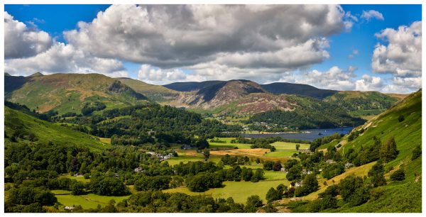 Summer Greens of Patterdale Glossy Print
