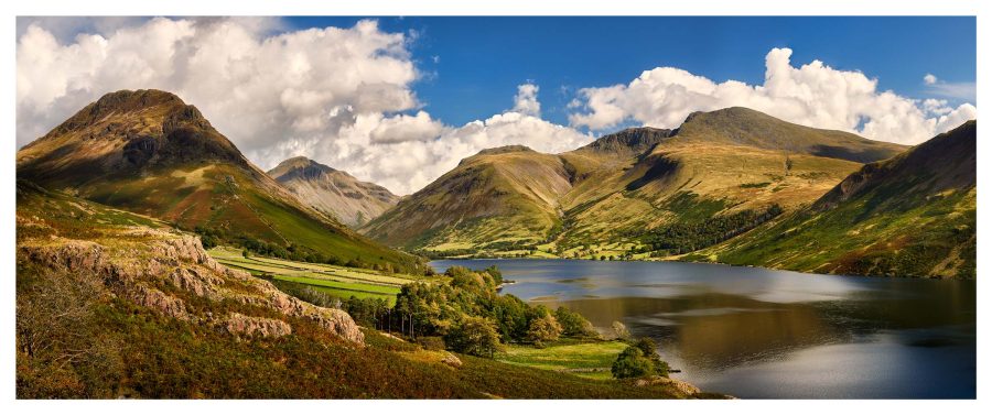 Summer Colours of Wasdale Sca Fell - Print
