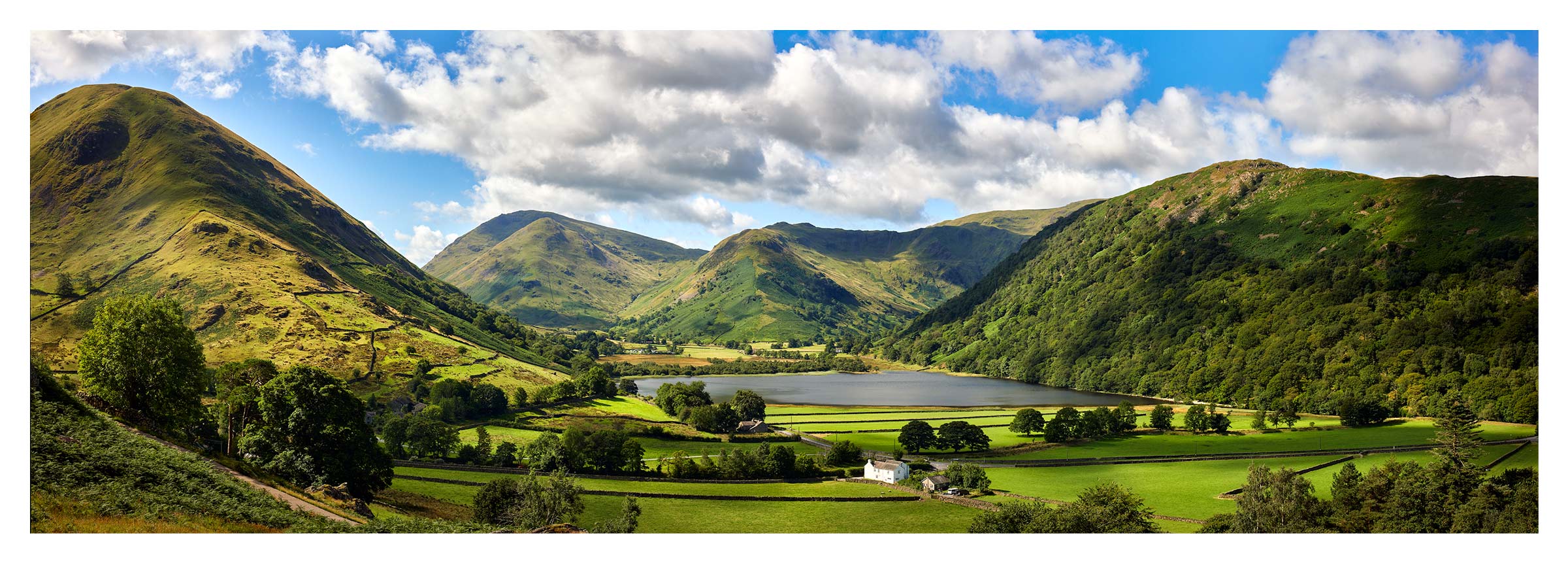 Brothers Water Summer Panorama - Print