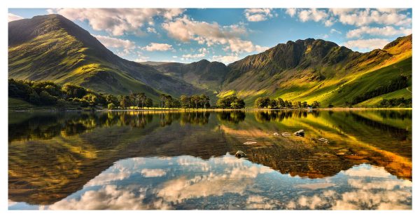 The Greens of Buttermere Glossy Print