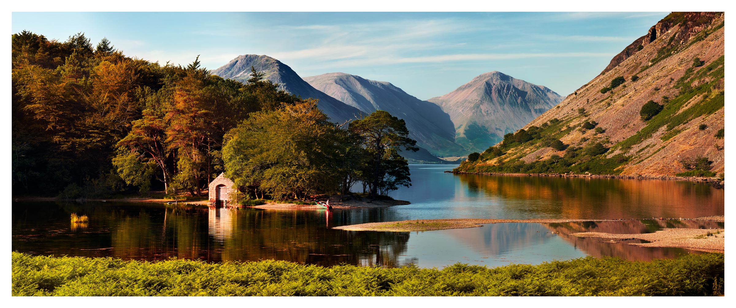 Wastwater Boathouse - Print