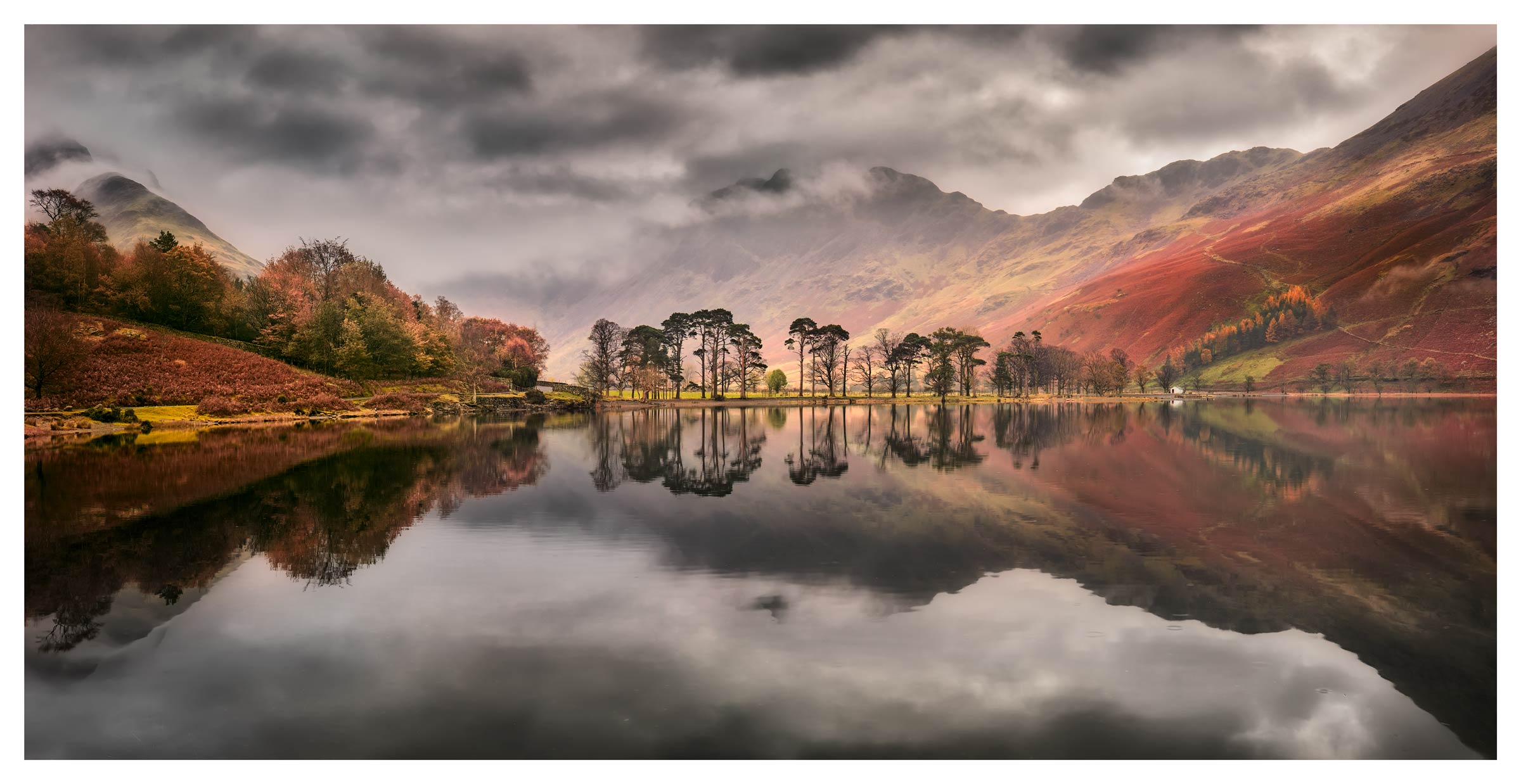 Grey Skies Over Buttermere - Print