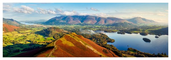 Newlands Cat Bells Derwent Water fine art print