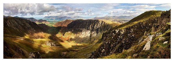 Dale Head Panorama - Glossy Print
