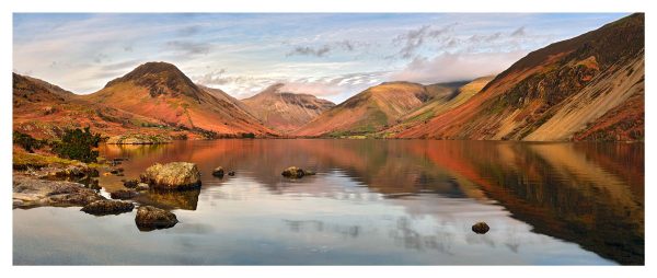 Wastwater Autumn Afternoon Glossy Print