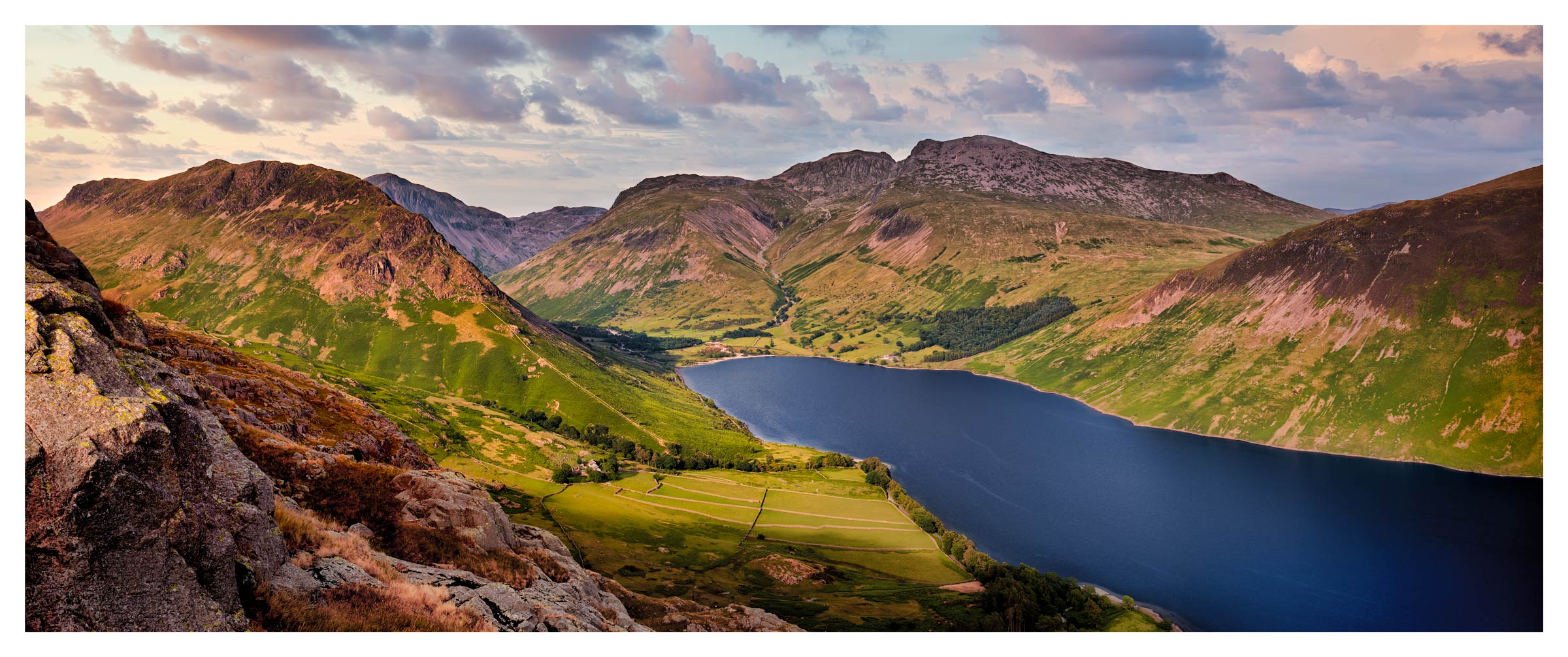 Yewbarrow and Scafell - Print