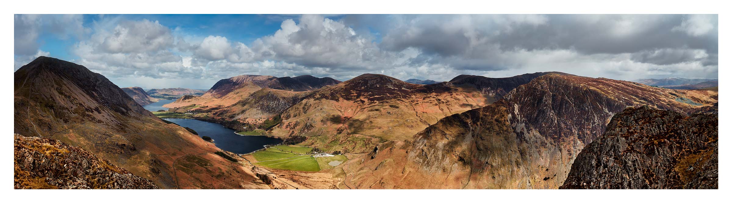 Fleetwith to High Crag - Print