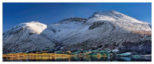 Winter Sunshine on Scafell Pike - Print