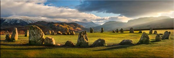 Castlerigg Evening Light - Canvas