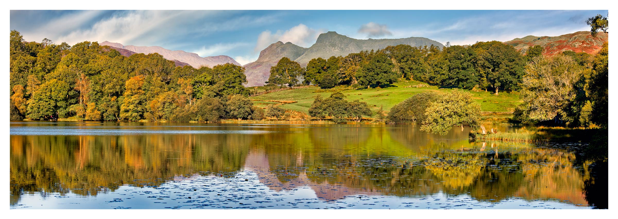 Loughrigg Tarn in Late Summer - Print