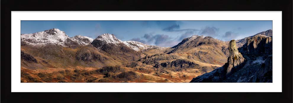 Eskdale Needle and Scafell Panorama