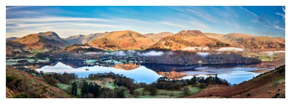 Glenridding Calm Morning Panorama - Print