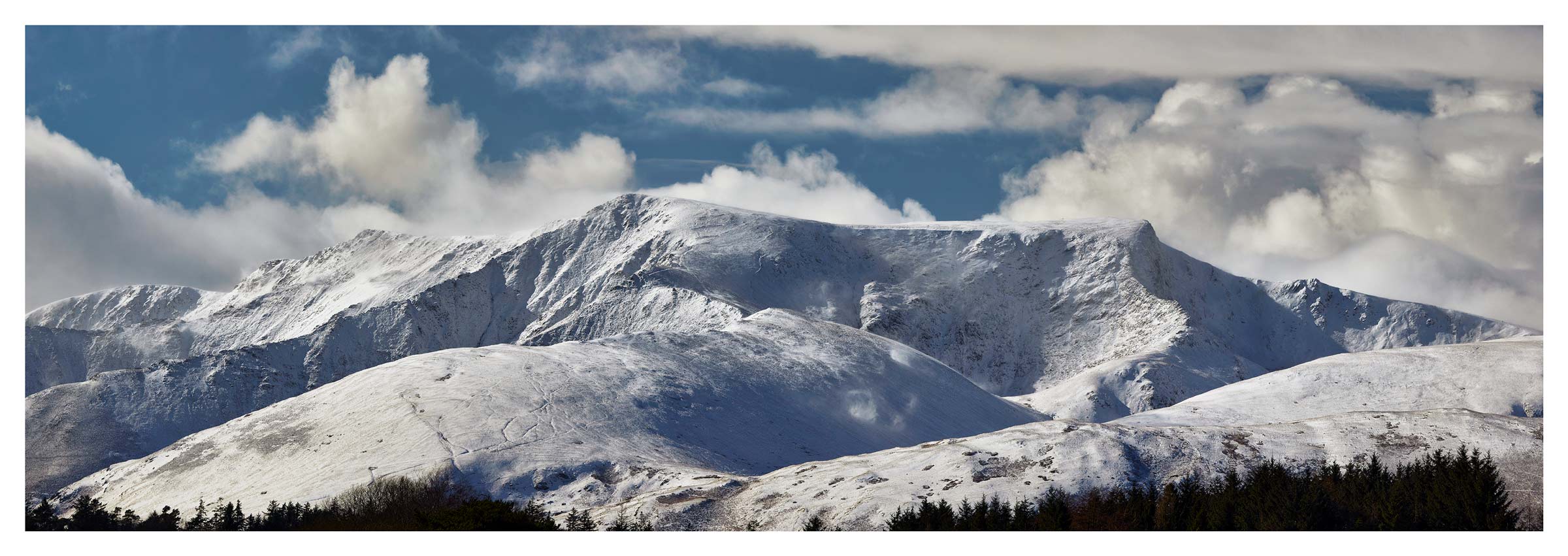 Blencathra the White Mountain - Print
