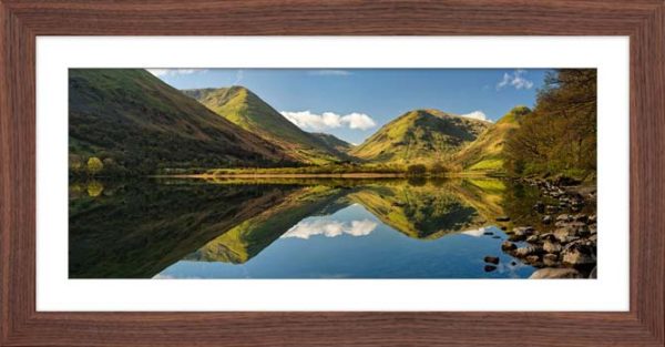 Spring at Brothers Water framed print with Mount