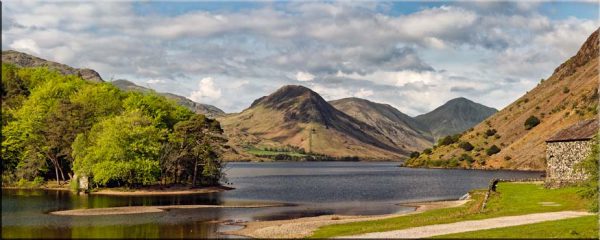 Spring Colours of Wast Water - Canvas