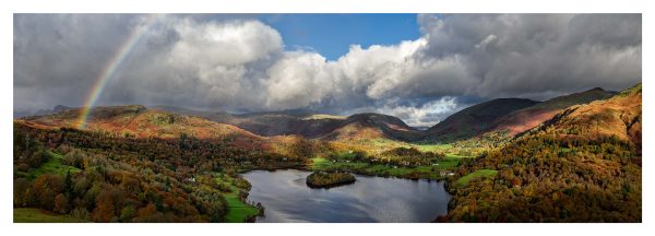 Grasmere Autumn Rainbow - Print
