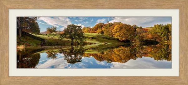 Loughrigg Tarn Autumn Reflections