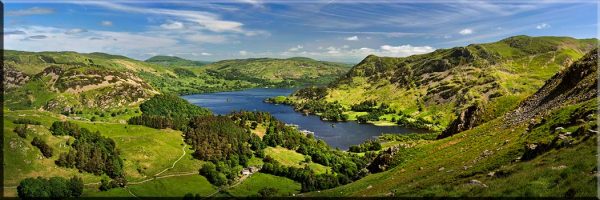Ullswater from Harrison Crag - Canvas