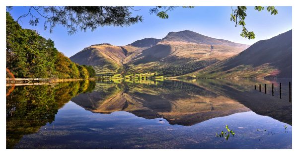 Wastwater Scafell Reflections - Print