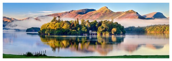 Misty Morning Derwent Water - Glossy Print